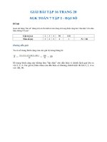 Giải bài tập 16 trang 20 sách giáo khoa Toán 7 tập 2 - Đại số