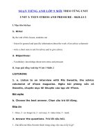 Tải Unit 3 lớp 9 Skills 2 - Soạn tiếng Anh 9 Unit 3 Skills 2 đầy đủ nhất