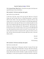 Tải Tập làm văn lớp 3: Viết thư (12 bài) - Giải bài tập SGK Tiếng Việt 3 tập 2