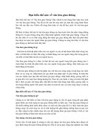 Văn hóa giao thông là gì? Bạn hiểu thế nào về văn hóa giao thông