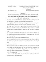 TT-BQP về chế độ phụ cấp thâm niên đối với sĩ quan, quân nhân chuyên nghiệp, công nhân và viên chức quốc phòng