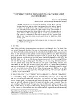 Tự sự chấn thương trong Kinh thánh của một người (Cao Hành Kiện)