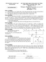 HSG vật  lý 9 Dap anDe thi HSGVat ly 9Hai Duong20122013
