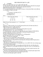 Đề thi thử học kì 1 môn Vật lý lớp 9 năm 2020 - 2021 có đáp án | Vật lý, Lớp 9 - Ôn Luyện