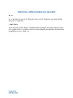 Đáp án bài C7 trang 73 sách giáo khoa Vật lý lớp 8