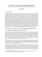 Bài đọc 1.1. Vai trò của nhà nước nhìn theo lịch sử (Trích từ bài viết: 