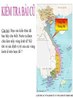 Tiết 5 - Bài 23: VÙNG BẮC TRUNG BỘ