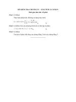 Tải Đề kiểm tra 45 phút học kì 2 môn Toán lớp 12 (Cơ bản) trường THPT Phan Ngọc Hiển, Cà Mau năm học 2014 - 2015 - Đề kiểm tra 1 tiết môn Toán lớp 12 có đáp án