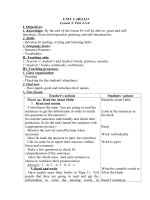 Tải Giáo án Tiếng Anh lớp 3 Unit 1: Hello - Lesson 5 - Giáo án điện tử môn Tiếng Anh lớp 3