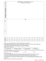 Đề kiểm tra Vật lí 11 - hk1 - số 2