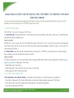 Hướng dẫn soạn bài luyện tập sử dụng yếu tố miêu tả trong văn bản thuyết minh | Soạn văn 9