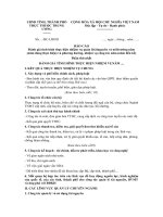 Mẫu báo cáo đánh giá tình hình thực hiện nhiệm vụ quản lý tài nguyên và môi trường năm của tỉnh