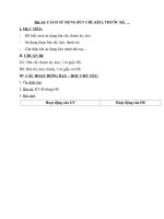 Tải Giáo án môn Thủ công 1 bài 14 - Giáo án Thủ công 1 bài 14: Cách sử dụng bút chì, thước kẻ, kéo