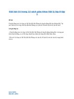 Giải bài C4 trang 12 sách giáo khoa Vật lý lớp 8 tập 1