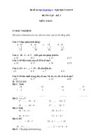 2020) - Bài ôn tập ở nhà Toán, Tiếng Việt lớp 1