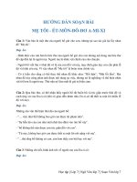 Soạn bài Mẹ tôi | Soạn văn 7 bài Mẹ tôi ngắn nhất | Soạn văn 7