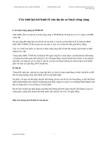 Ôn tập. Ước tính lợi ích kinh tế của dự án xe buýt công cộng