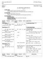 Toán 9 Kiểm tra Chương 1 Đại số  DS9T8