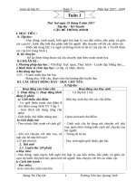 Tuần 1 giáo án lớp 3 soạn theo định hướng phát triển năng lực học sinh (tuần 1) đặng hà 