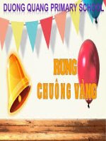 Rung chuong vang mon tieng anh khoi 5 