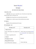 Tải Giáo án Tiếng Việt 4 tuần 20: Kể chuyện - Kể chuyện đã nghe, đã đọc - Giáo án Kể chuyện lớp 4