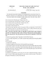 NĐ-CP quy định về sinh con bằng kỹ thuật thụ tinh trong ống nghiệm và điều kiện mang thai hộ