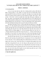 Sáng kiến kinh nghiệm sử dụng bản đồ tư duy trong dạy học lịch sử 7