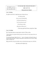 Tải Đề thi chọn học sinh giỏi tỉnh lớp 12 môn Ngữ văn năm 2018 - 2019 Sở GD&ĐT Lào Cai - Đề thi HSG môn Ngữ văn 12