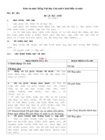 Giáo án Tiếng Việt lớp 1 sách Cánh Diều (Trọn bộ cả năm)