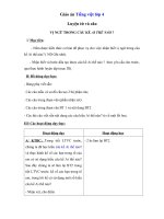 Tải Giáo án Tiếng Việt 4 tuần 21: Luyện từ và câu - Vị ngữ trong câu kể Ai thế nào? - Giáo án Luyện từ và câu lớp 4