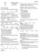 Đề thi thử học kì 1 môn Vật lý lớp 10 cơ bản năm 2020 - 2021 kèm đáp án | Vật Lý, Lớp 10 - Ôn Luyện