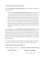 Mẫu quyết định khen thưởng học sinh Tiểu học