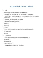 Giải Bài 2 trang 44 Tập bản đồ Lịch sử 6 | Đáp án câu 2 tr 44 TBĐ Lịch sử lớp 6