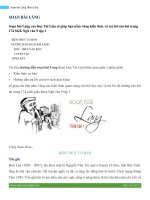 Soạn bài Làng : Soạn văn 9 bài Làng hay và siêu ngắn gọn nhất