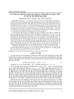 Kỹ thuật chỉ dẫn cho giải thuật tiến hóa đa mục tiêu sử dụng mô hình đại diện