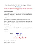 Tải Câu bị động - Passive Voice và bài tập nâng cao có đáp án - Ôn tập Ngữ pháp Tiếng Anh cơ bản