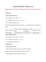 Tải Chuyên đề Ngữ âm - Ôn thi vào 10 - Bài tập Ngữ âm Tiếng Anh nâng cao có đáp án