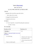 Tải Giáo án Tiếng Việt 2 tuần 17: Tập làm văn - Lập thời gian biểu - Giáo án Tập làm văn lớp 2
