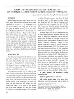 Nghiên cứu ứng dụng sóng cao tần trong điều trị suy tĩnh mạch mạn tính chi dưới tại Bệnh viện Quốc tế Minh Anh