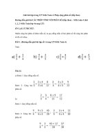 Tải Giải bài tập trang 127 SGK Toán 4: Phép cộng phân số (tiếp theo) - Lời Giải bài tập Toán lớp 4