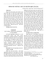 Phình tiểu nhĩ trái - Báo cáo trường hợp lâm sàng