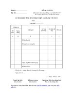 Mẫu số S4-DNSN: Sổ theo dõi tình hình thực hiện nghĩa vụ với NSNN