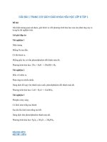 Bài thực hành trang 133 SGK Hóa 8 | Giải hóa thực hành bài 39 trang 133 sách giáo khoa | Giải hóa 8