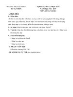 ĐỀ CƯƠNG ÔN TẬP HKII MÔN CÔNG NGHỆ