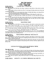 Giáo án ôn tập toán lớp 9 hay và đầy đủ