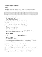 NỘI DUNG GHI BÀI MÔN TOÁN 7 - TUẦN 24