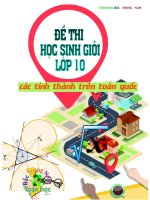 Tuyển tập đề thi HSG lớp 10 toàn quốc.