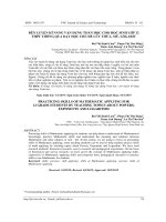 RÈN LUYỆN KĨ NĂNG VẬN DỤNG TOÁN HỌC CHO HỌC SINH LỚP 12 THÔNG QUA DẠY HỌC CHỦ ĐỀ LŨY THỪA, MŨ, LÔGARIT