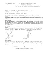 HSG vật  lý 6 De-Olympic-CaoVien-Vatly6