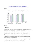 Câu hỏi thảo luận 1 trang 106 sgk Địa 9 | Giải bài tập Địa lí 9